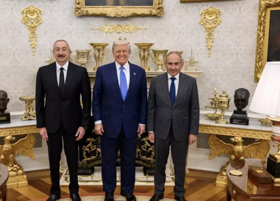 Aliyev, Trump ve Paşinyan Beyaz Saray’da