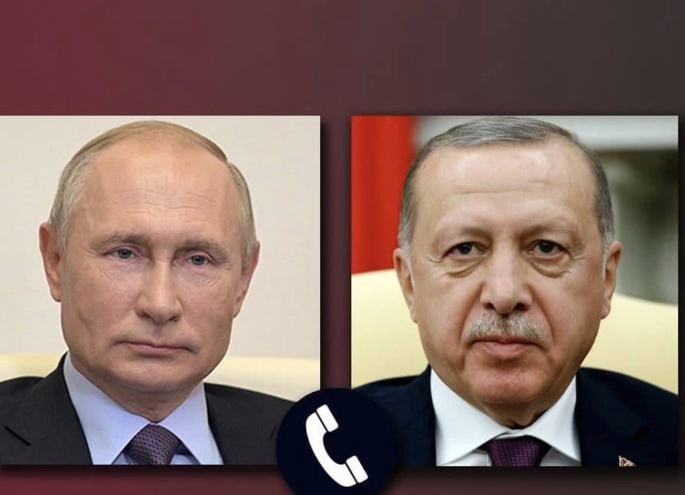 Vladimir Putin ve Recep Tayyip Erdoğan