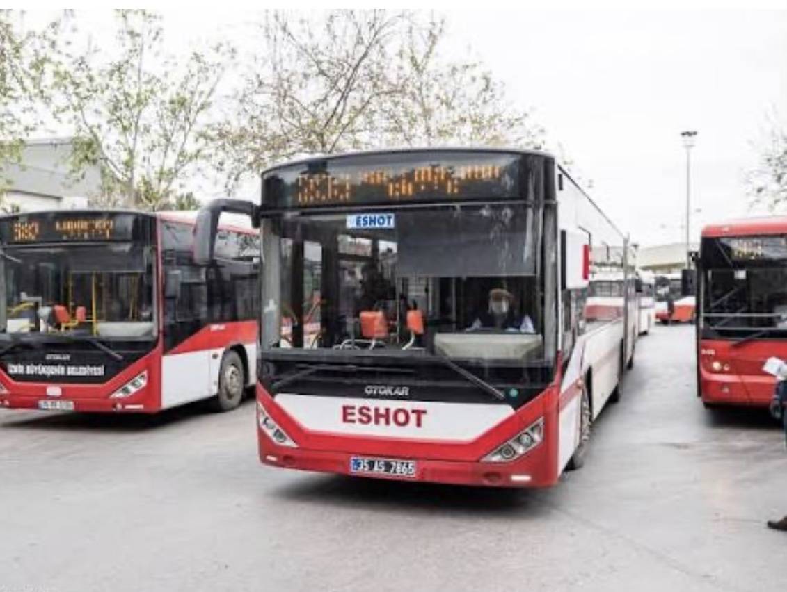 İzmir'de toplu ulaşım